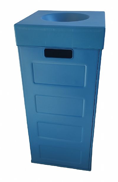 ΚΑΔΟΣ ΑΝΑΚΥΚΛΩΣΗΣ/ ΑΠΟΡΡΙΜΑΤΩΝ CUBO RECYCLING 70 ΛΙΤΡΩΝ ΜΠΛΕ